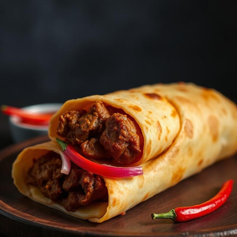 Egg Mutton Roll